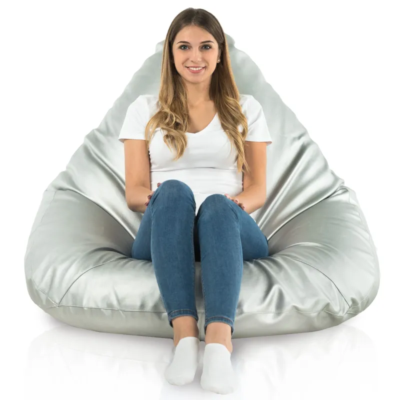 Drop XXL Highback Bean Bag Chair - Faux Leather – view 8