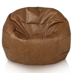 Bean Bag Chair Football Retro - Premium Genuine Leather – view 2