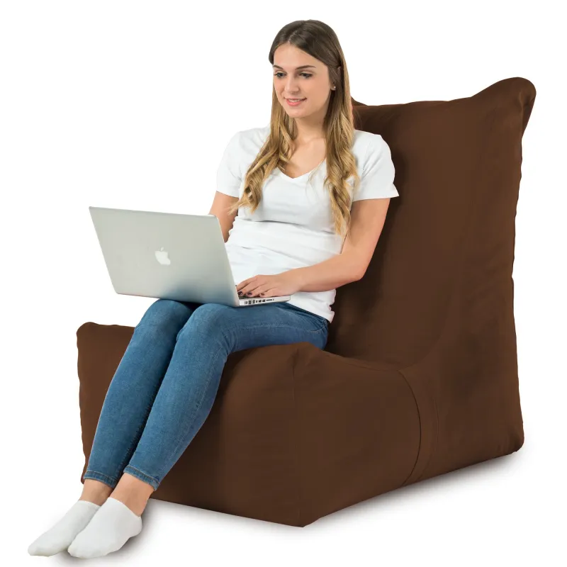 Giant Adult Bean Bag XXL Lounge Chair Disinto - Soft Velvet – view 80
