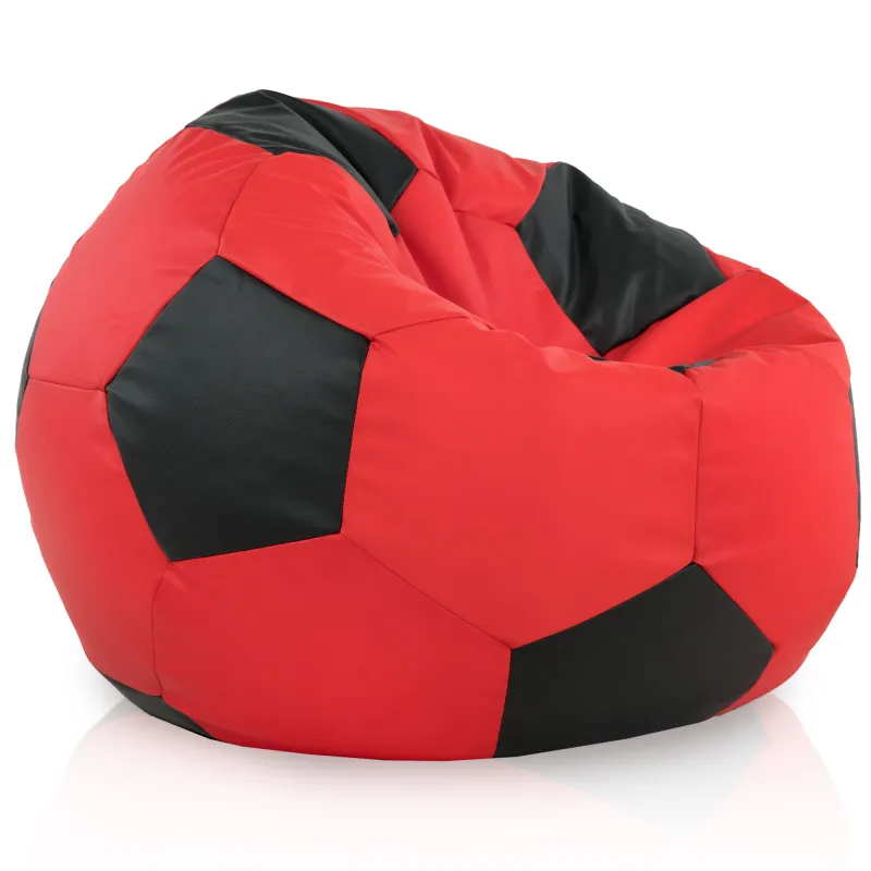 Giant Football Bean Bag Chair XXL - Faux Leather – view 20