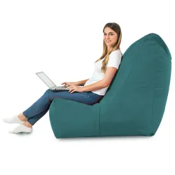Giant Adult Bean Bag XXL Lounge Chair Disinto - Soft Velvet – view 38