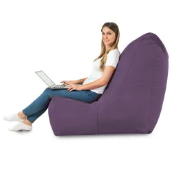 Giant Adult Bean Bag XXL Lounge Chair Disinto - Soft Velvet – view 40