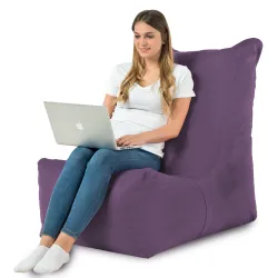Giant Adult Bean Bag XXL Lounge Chair Disinto - Soft Velvet – view 71
