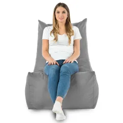 Giant Adult Bean Bag XXL Lounge Chair Disinto - Soft Velvet – view 57