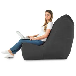 Giant Adult Bean Bag XXL Lounge Chair Disinto - Soft Velvet – view 43