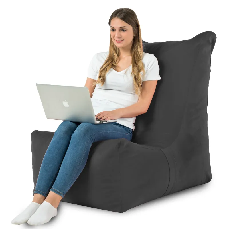 Giant Adult Bean Bag XXL Lounge Chair Disinto - Soft Velvet – view 74