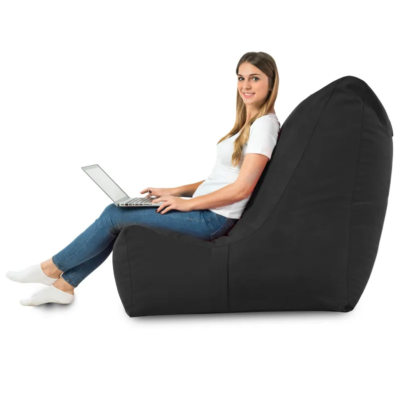 Giant Adult Bean Bag XXL Lounge Chair Disinto - Soft Velvet – view 44