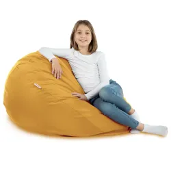 Large Bean Bag Chair XL - Soft Velvet – view 50
