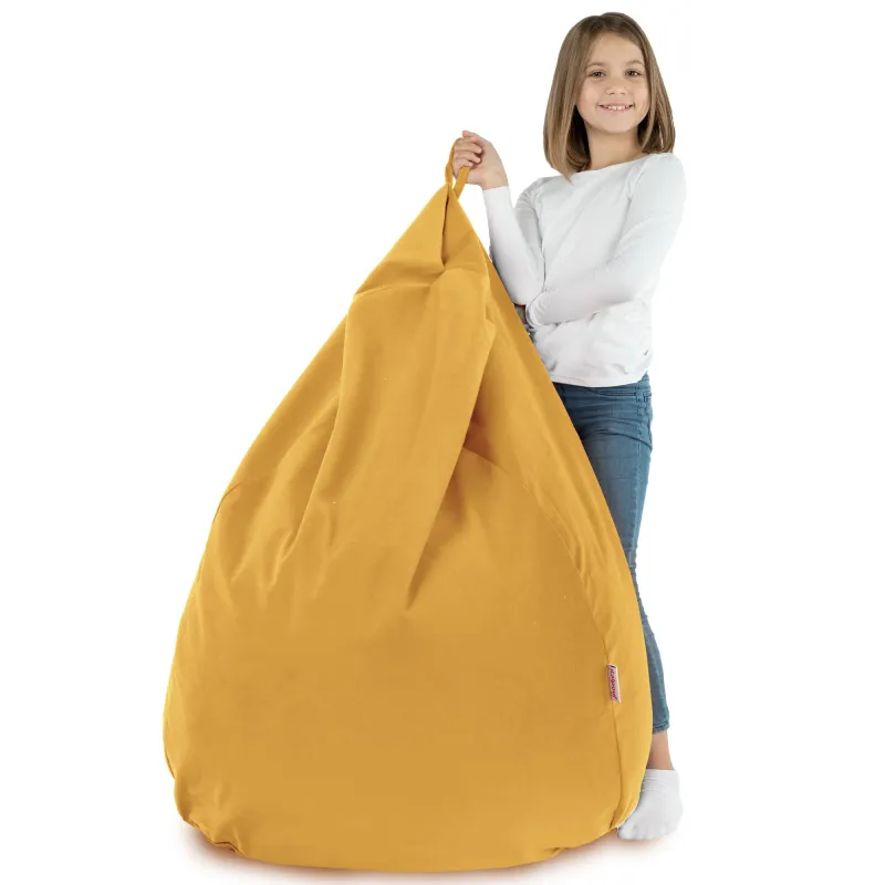 Large Bean Bag Chair XL - Soft Velvet – view 80