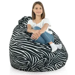 Large Bean Bag Chair XL - Premium Printed Fabric – view 67