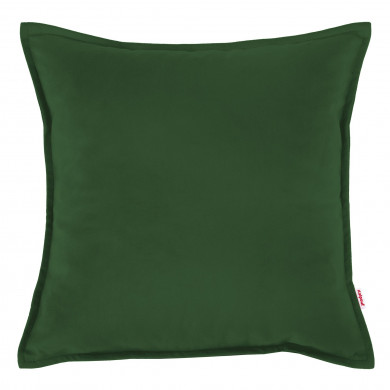 Dark green pillow square velvet