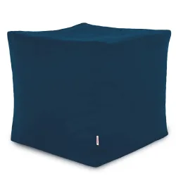 Square Cube Ottoman - Soft Velvet