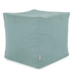Square Cube Ottoman - Soft Velvet
