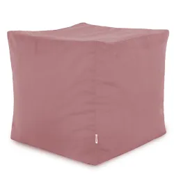 Square Cube Ottoman - Soft Velvet