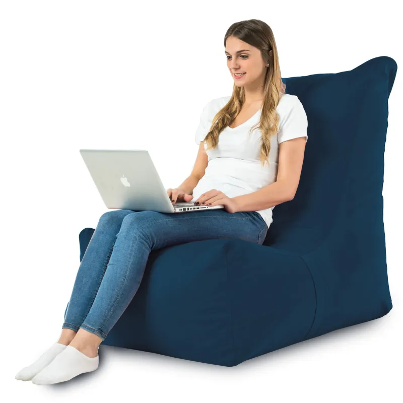 Giant Adult Bean Bag XXL Lounge Chair Disinto - Soft Velvet – view 19