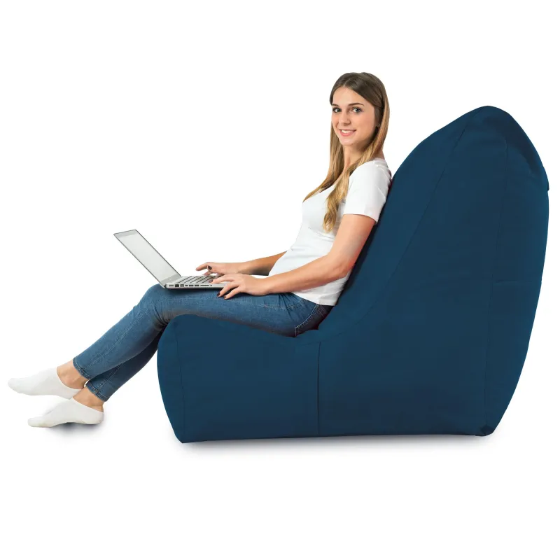 Giant Adult Bean Bag XXL Lounge Chair Disinto - Soft Velvet – view 37