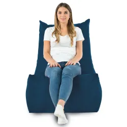 Giant Adult Bean Bag XXL Lounge Chair Disinto - Soft Velvet – view 53