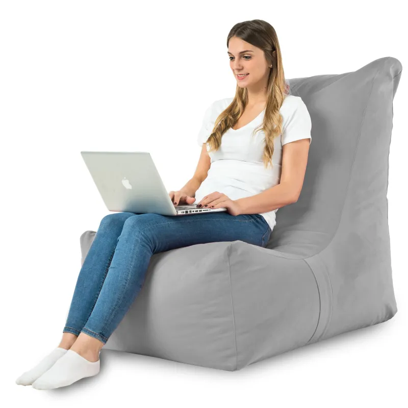 Giant Adult Bean Bag XXL Lounge Chair Disinto - Soft Velvet – view 21