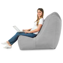 Giant Adult Bean Bag XXL Lounge Chair Disinto - Soft Velvet – view 39