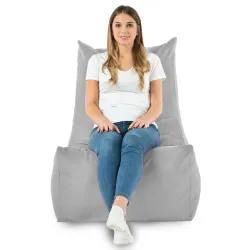 Giant Adult Bean Bag XXL Lounge Chair Disinto - Soft Velvet – view 55