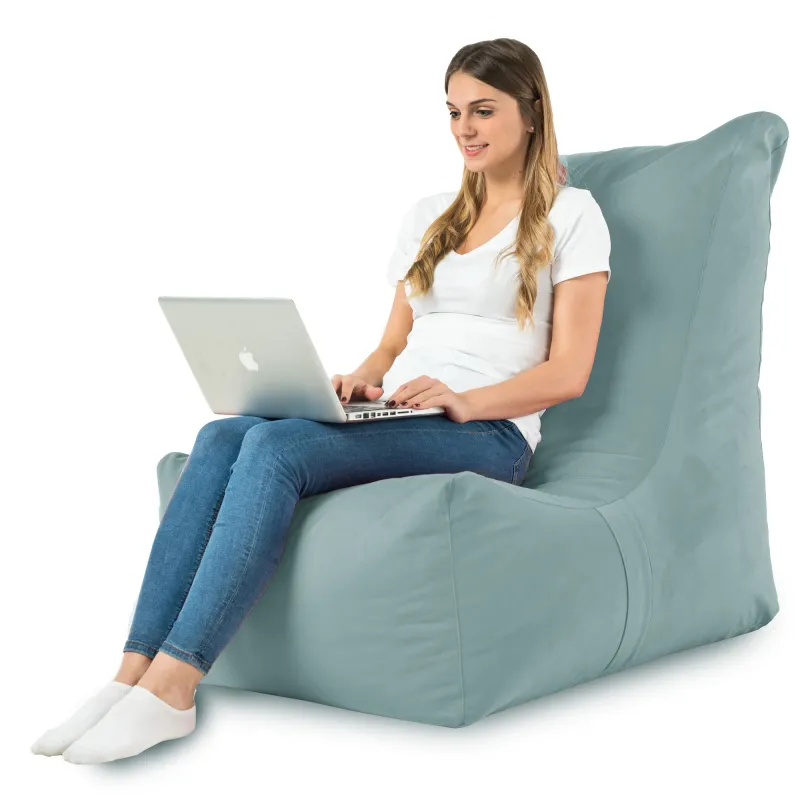 Giant Adult Bean Bag XXL Lounge Chair Disinto - Soft Velvet – view 25