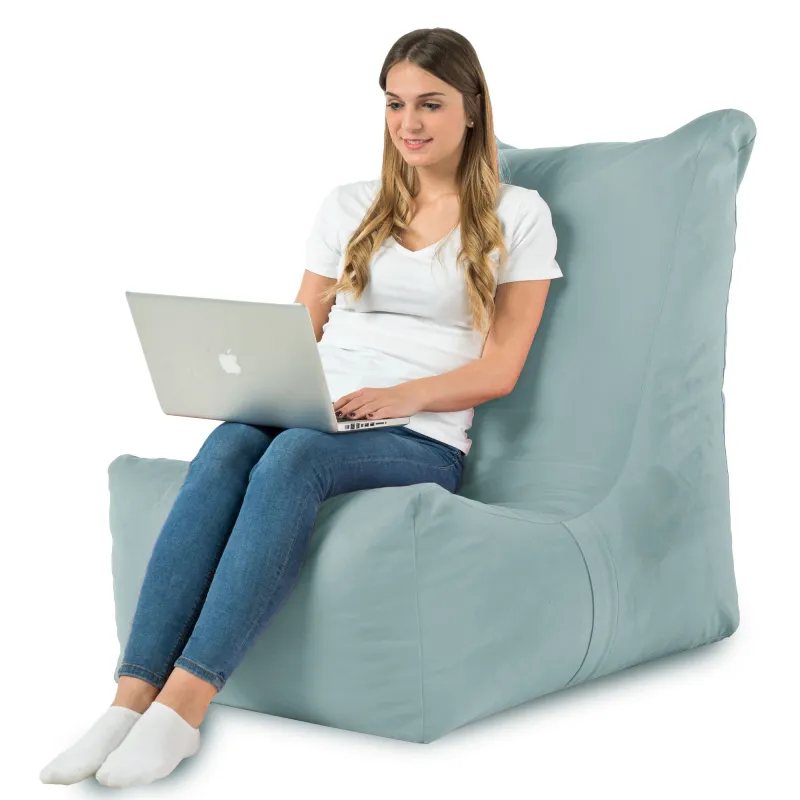 Giant Adult Bean Bag XXL Lounge Chair Disinto - Soft Velvet – view 75