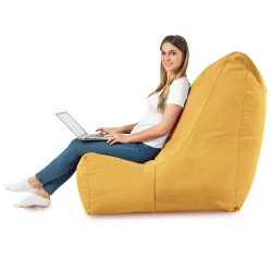 Giant Adult Bean Bag XXL Lounge Chair Disinto - Soft Velvet – view 45
