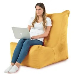 Giant Adult Bean Bag XXL Lounge Chair Disinto - Soft Velvet – view 77