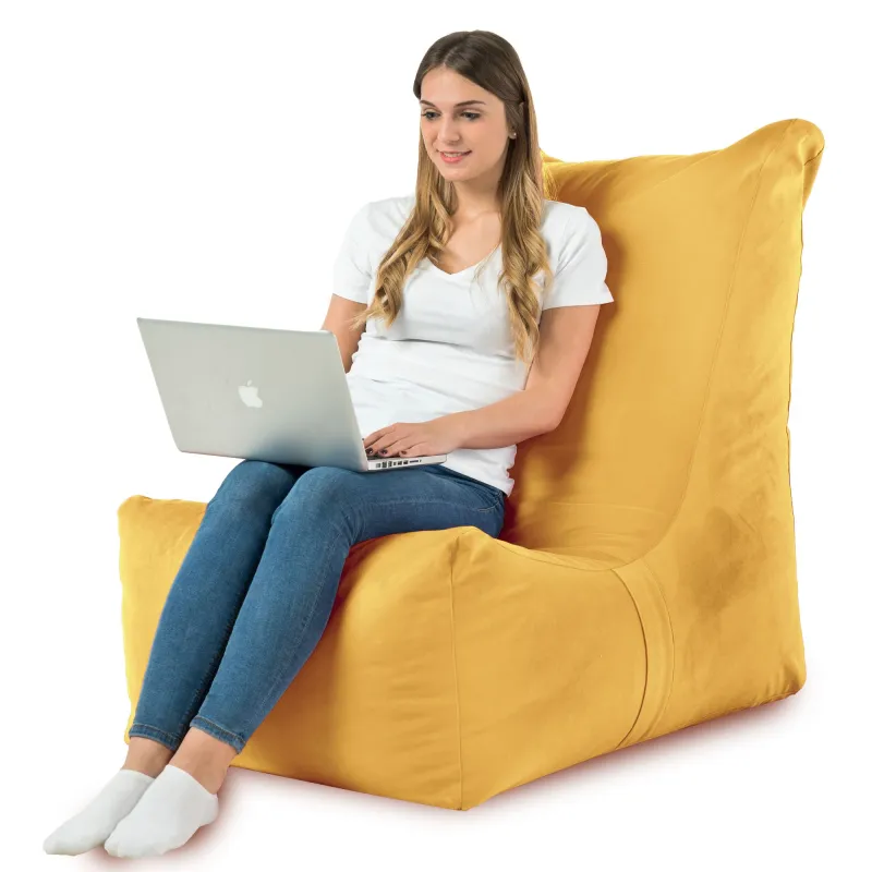 Giant Adult Bean Bag XXL Lounge Chair Disinto - Soft Velvet – view 77
