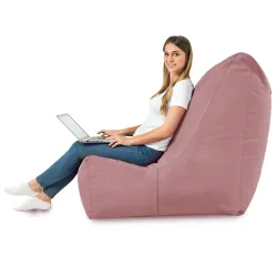 Giant Adult Bean Bag XXL Lounge Chair Disinto - Soft Velvet – view 46