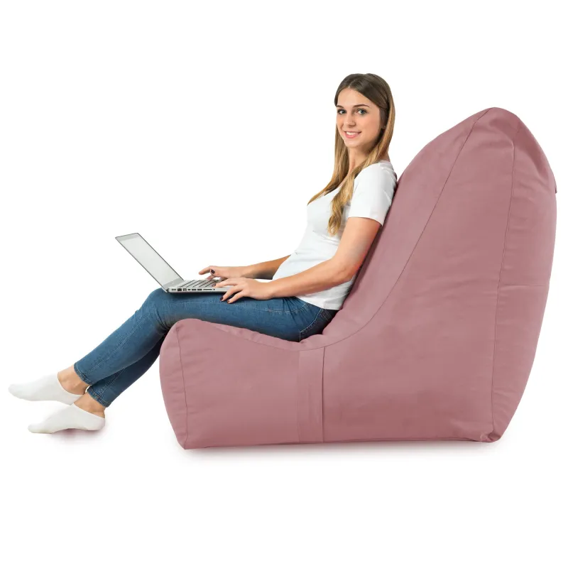 Giant Adult Bean Bag XXL Lounge Chair Disinto - Soft Velvet – view 46