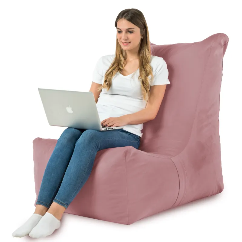 Giant Adult Bean Bag XXL Lounge Chair Disinto - Soft Velvet – view 78