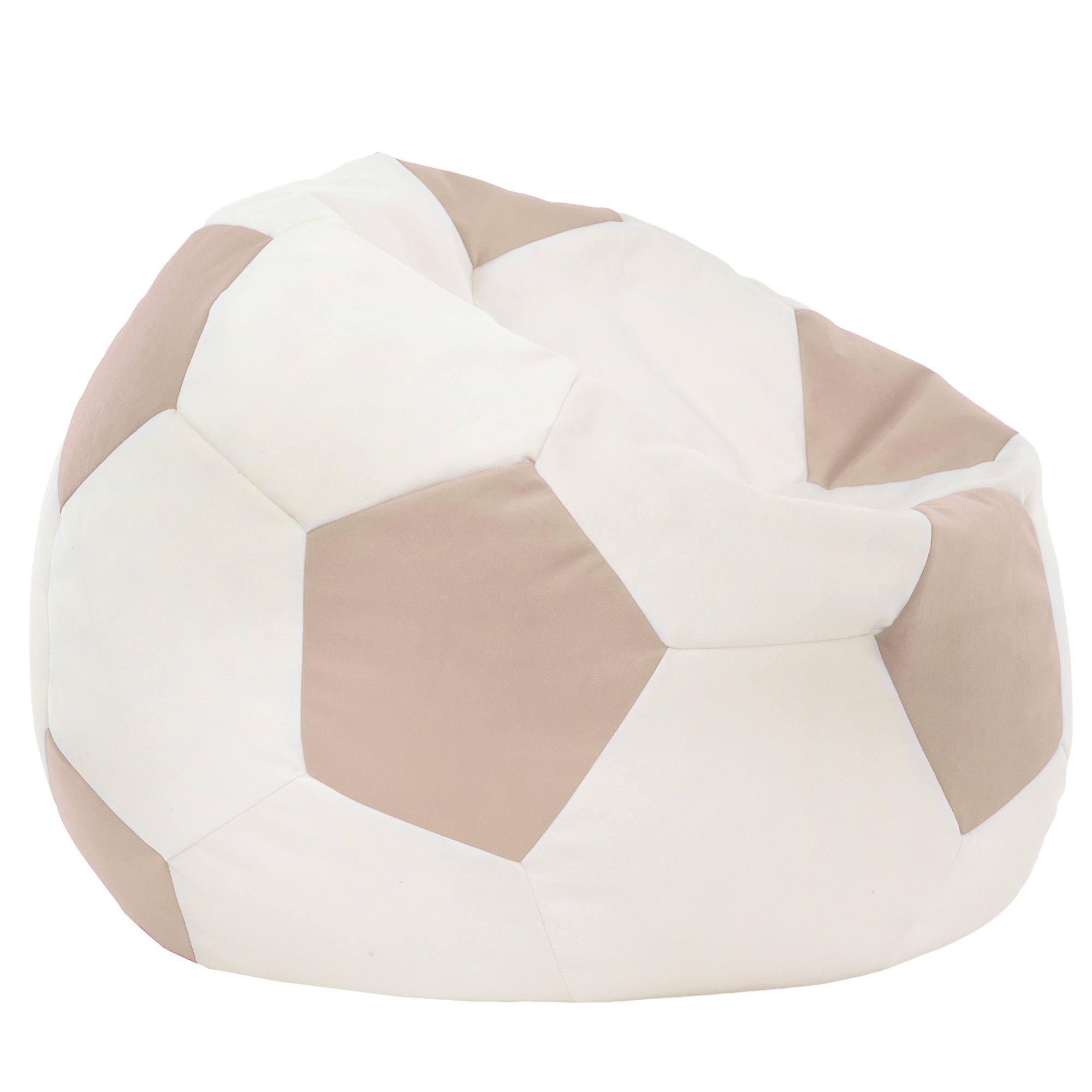 Roma football bean bag pu leather - ITALPOUF