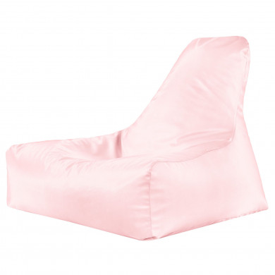 Metallic pink bean bag chair bali pu leather