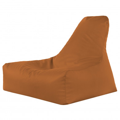 Light brown bean bag chair bali pu leather