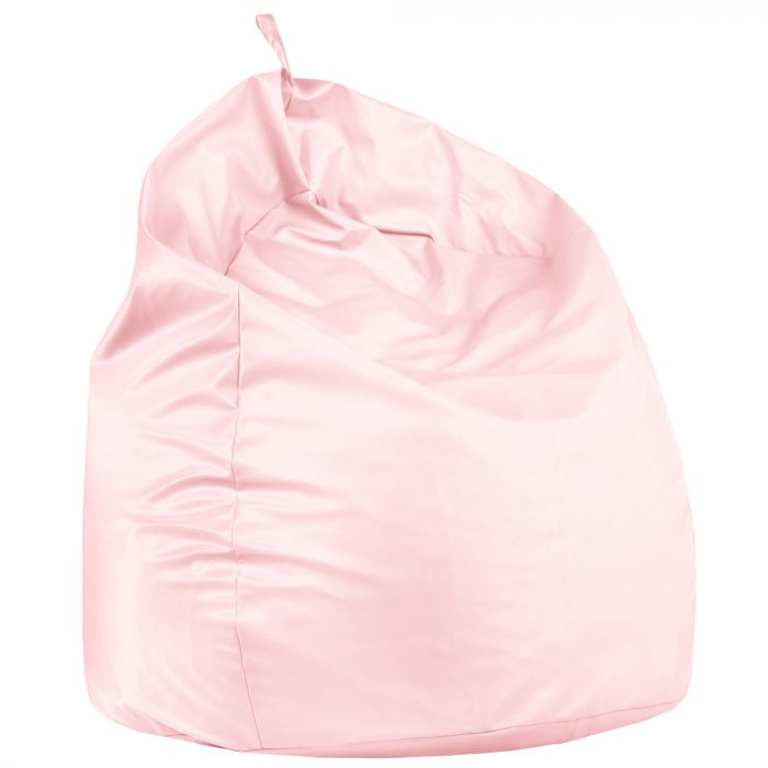 Metallic pink bean bag XXL pu leather