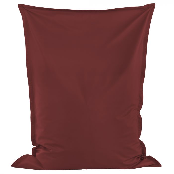 Dark red bean bag pillow children pu leather