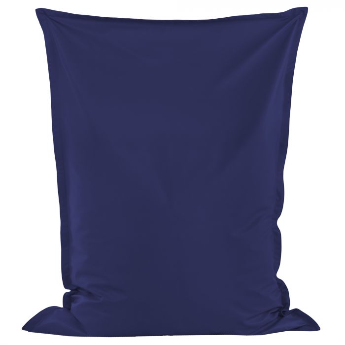 Navy blue bean bag pillow children pu leather