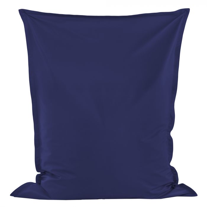 Navy blue bean bag pillow children pu leather