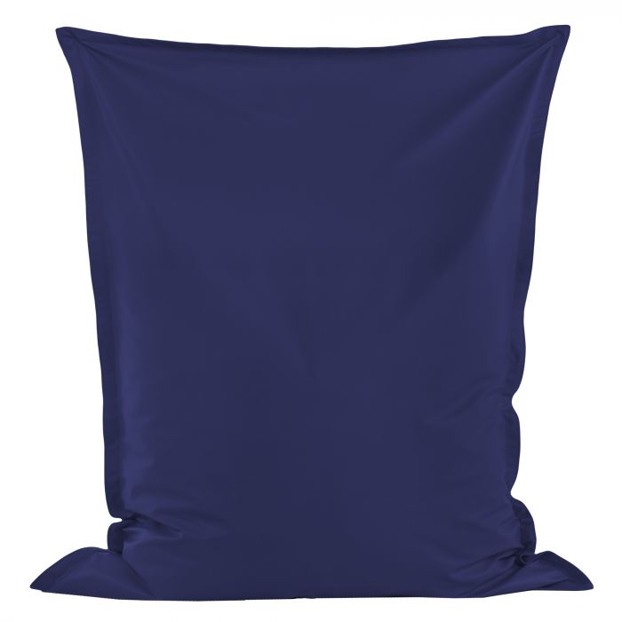 Navy blue bean bag giant pillow XXL pu leather