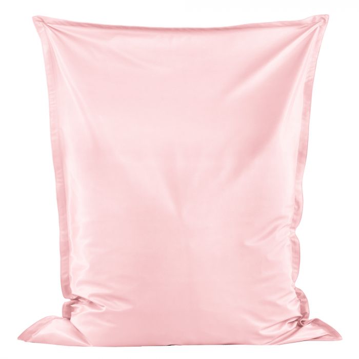 Metallic pink bean bag giant pillow XXL pu leather