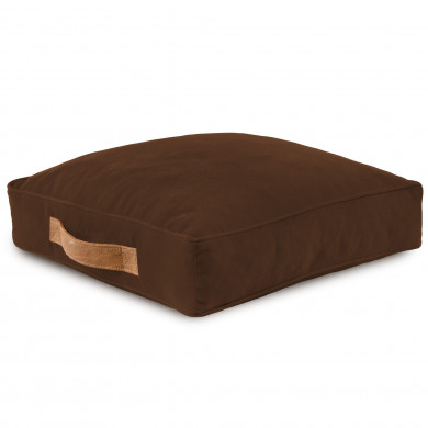 Brown seat cushions velvet