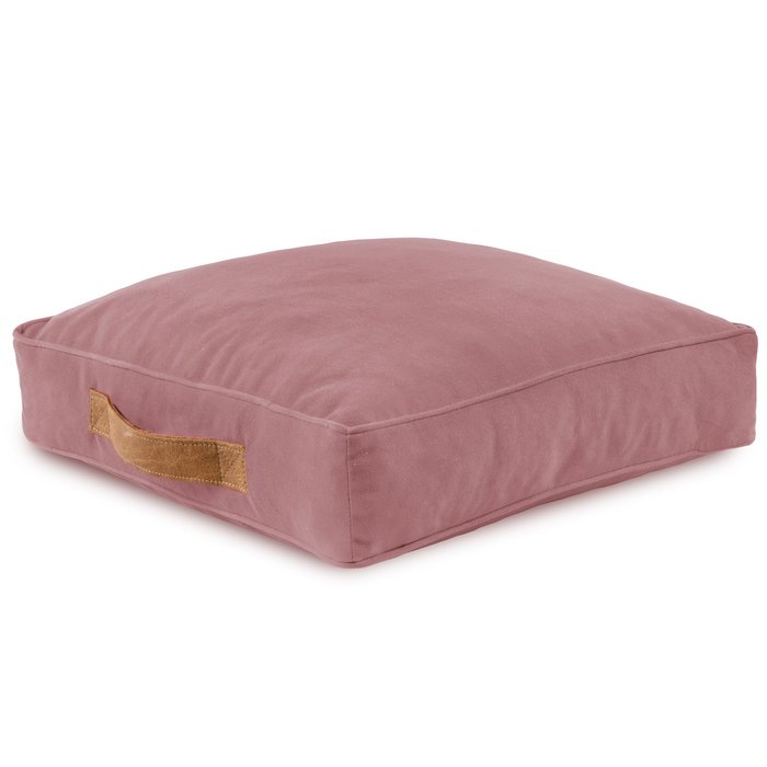 Pastel pink seat cushions velvet