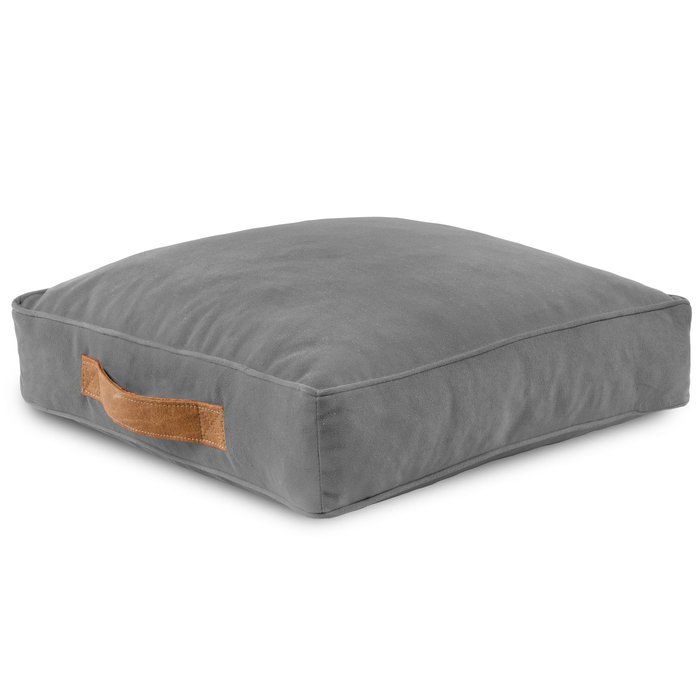 Gray seat cushions velvet