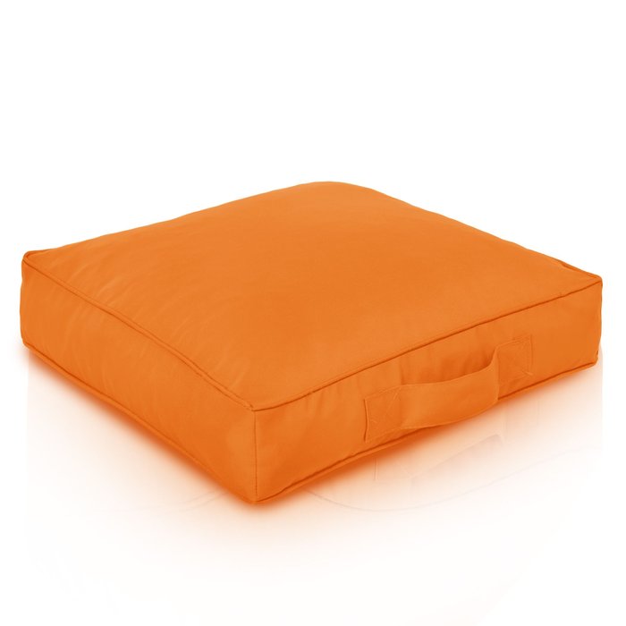 Orange seat cushions outdoor