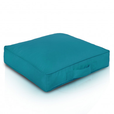 Blue seat cushions outdoor