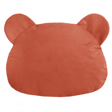 Coral pillow teddy velvet