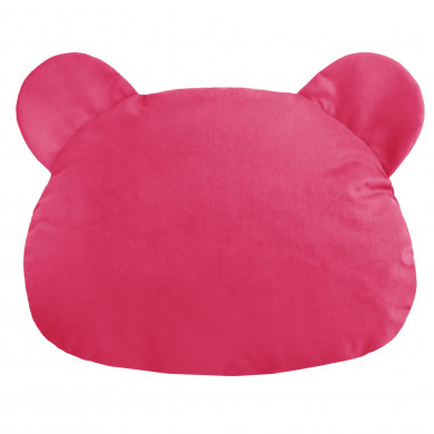 Pink pillow teddy velvet