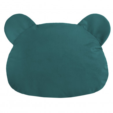 Blue pillow teddy velvet