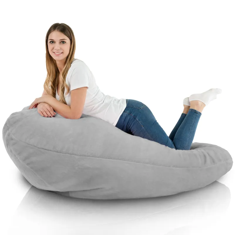Drop XXL Highback Bean Bag Chair - Yeti Faux Fur – view 5